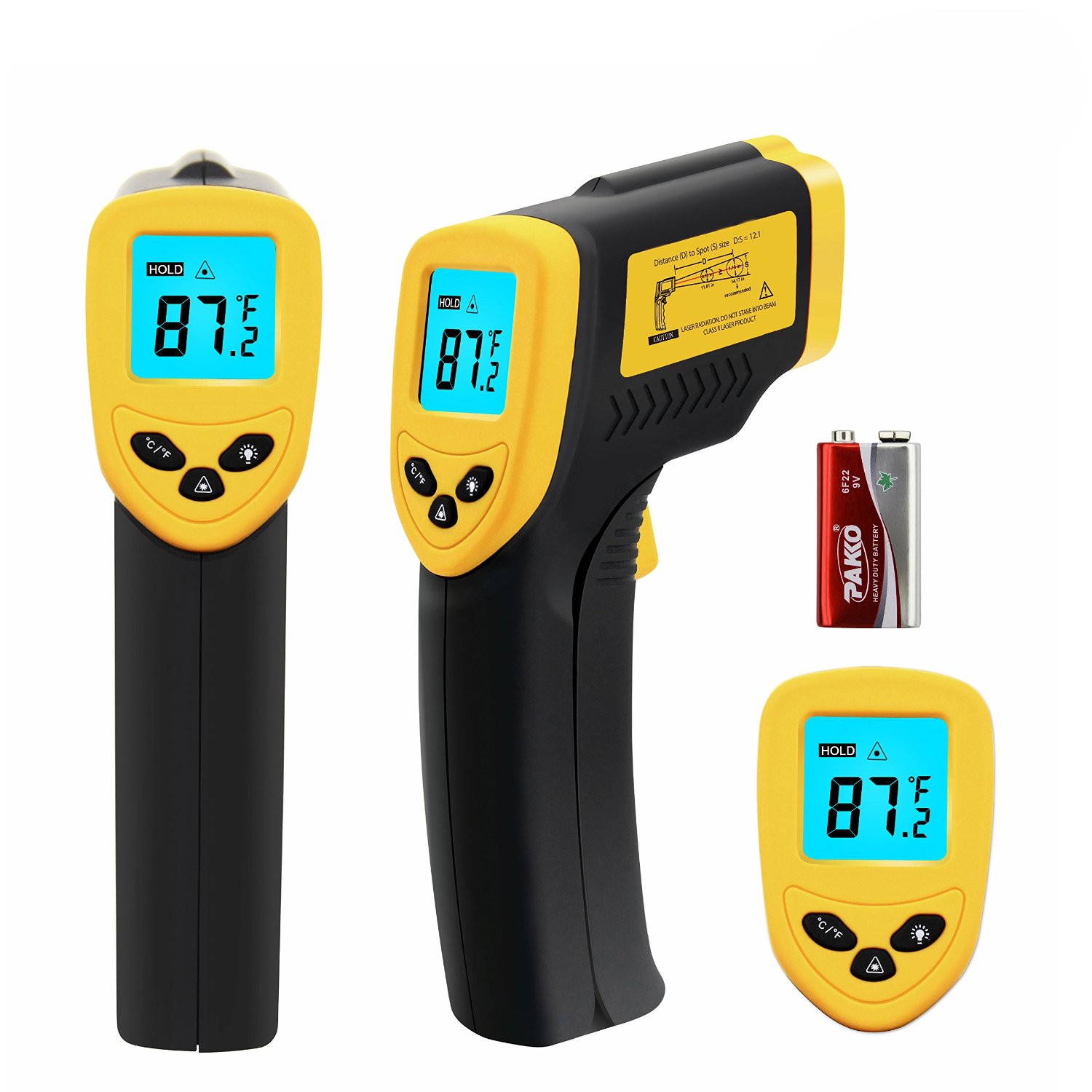 Etekcity Lasergrip 774 Non-contact Digital Laser IR Infrared Thermometer Temperature Gun